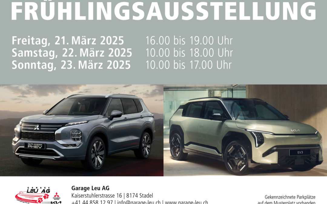 Frühlingsausstellung 21. – 23. März 2025